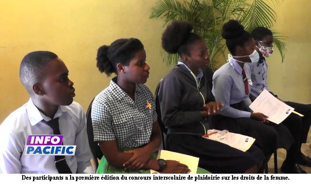 Finale du Concours national de plaidoirie interscolaire sur les droits de la femme